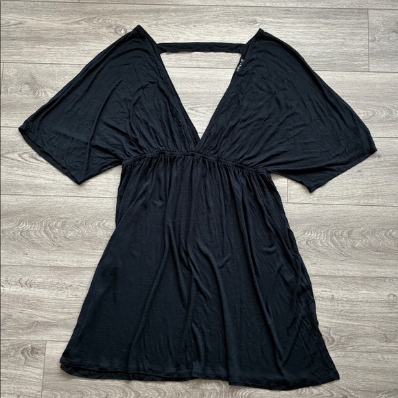 VENUS Black cover-up/beach dress 1X - Picture 7 of 10